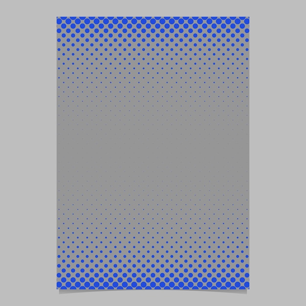 Farbe abstrakte halbton kreis muster karte vorlage - vektor flyer hintergrund design mit farbigen punkte