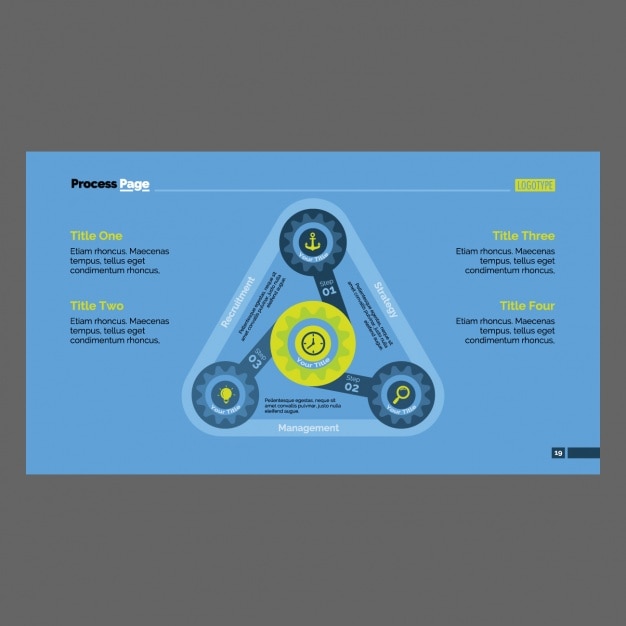 Farbige infografik-vorlage