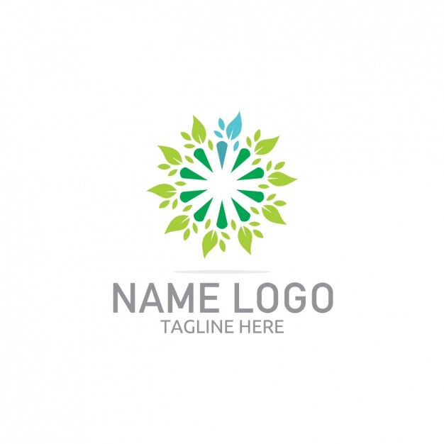 Farbige Logo Template-Design