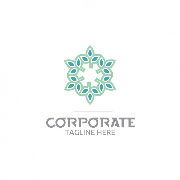 Farbige Logo Template-Design