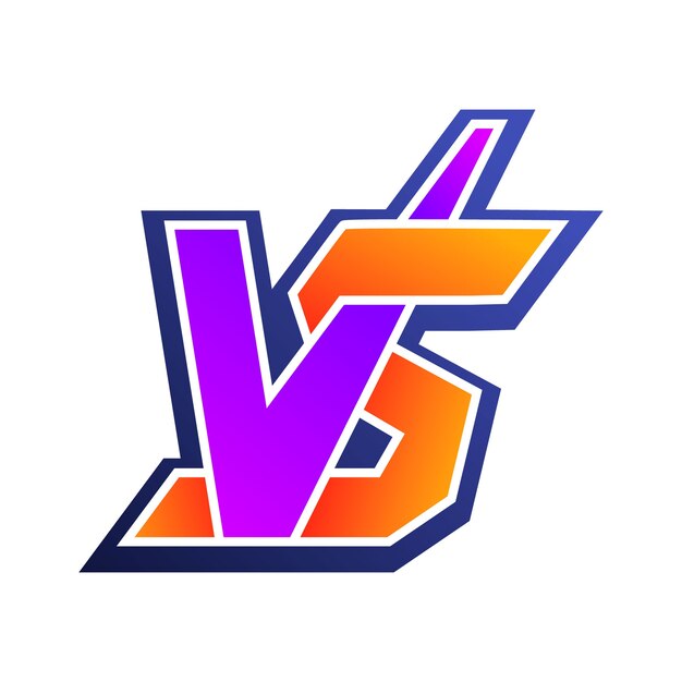 Farbverlauf versus Logo-Vorlage