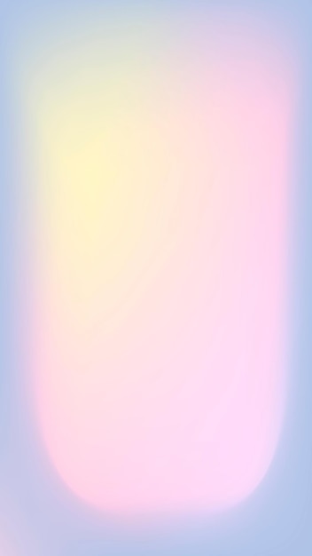 Farbverlaufsunschärfe weicher rosa Pastell-Telefon-Tapetenvektor