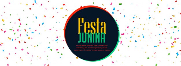 Feier Banner von Festa Junina