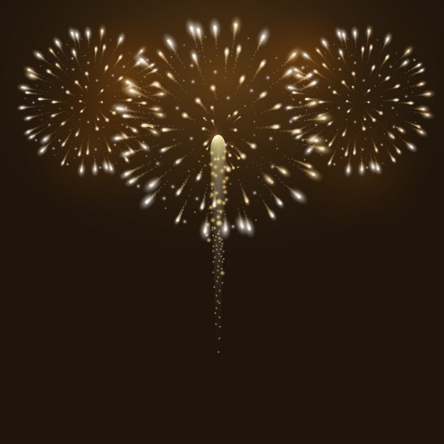 Feuerwerk-Hintergrund-Design