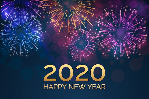 Feuerwerk neues Jahr 2020