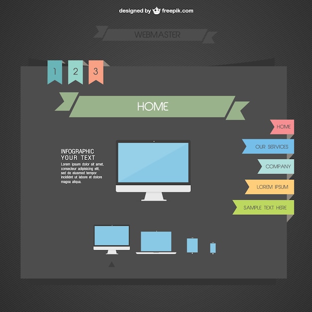 Flach interface-design