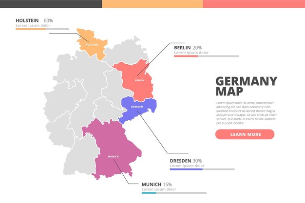 Deutschland Karte Vektor Kostenlose Vektor