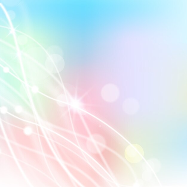 Flacher abstrakter Hintergrund für Feiertage in Pastellfarben mit weißen Linien und Flecken