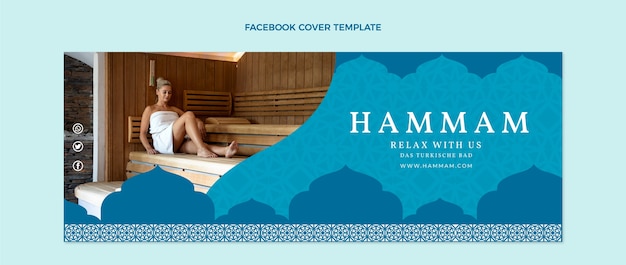 Flaches design hamam facebook-cover