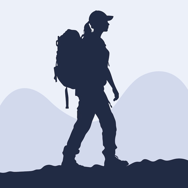 Kostenlose Vektor flachgestaltte sport-silhouette