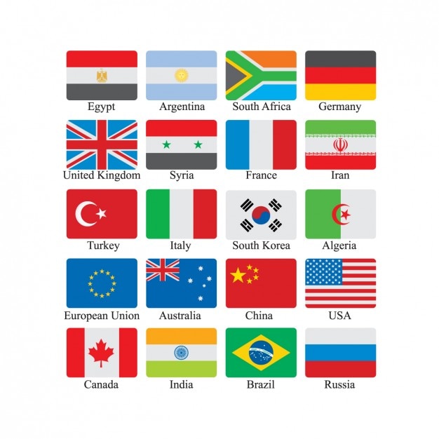 Flag icon set