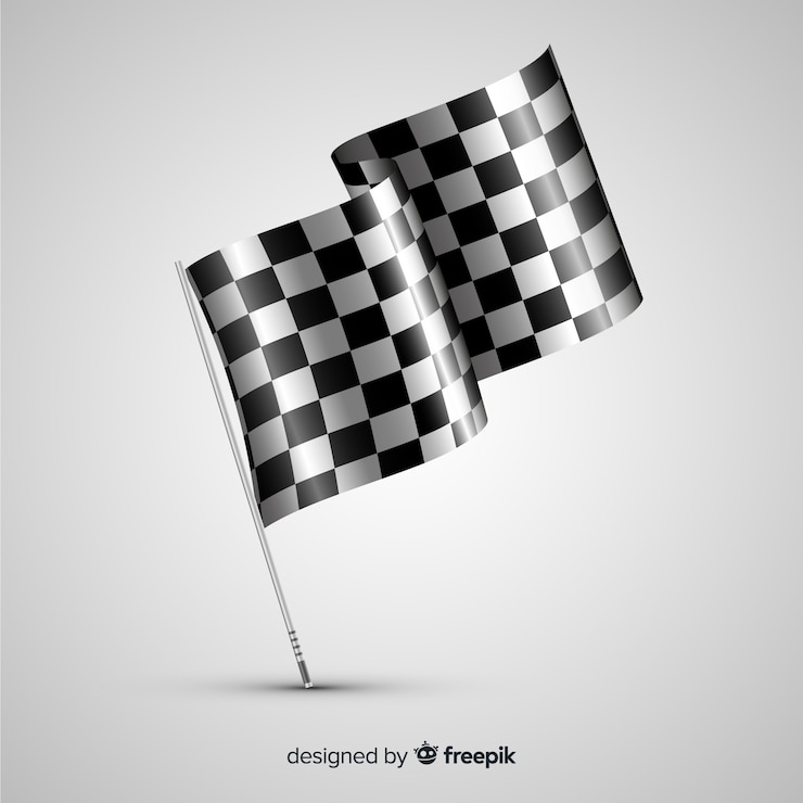 Kostenlose Vektor flagge starten