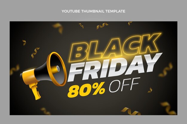 Flat Black Friday Youtube-Thumbnail