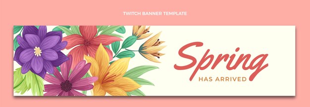 Flat Spring Twitch-Banner