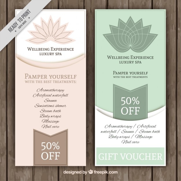 Floral wellnessangebot banner