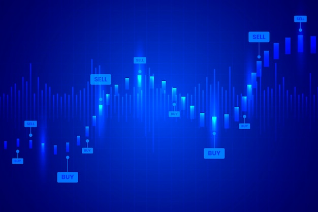 Kostenloser Vektor forex trading hintergrund