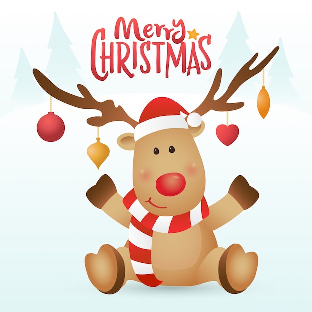 Weihnachten Illustration 3 Illustrator Ai Eps Pdf Kostenlose Vektor