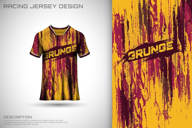 Front-rennshirt-design sportdesign für rennradtrikot-spielvektor