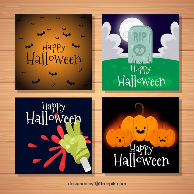 Fun pack von halloween karten