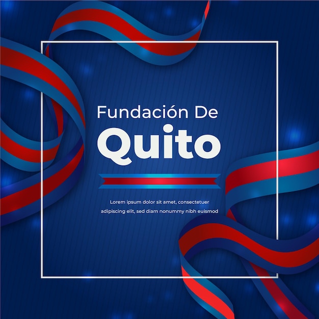 Fundación de quito Vorlage