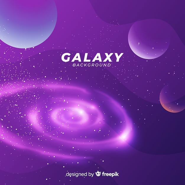 Galaxy Hintergrunddesign