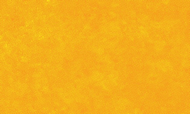 gelber Grunge-Stil Halbtonmuster Hintergrund