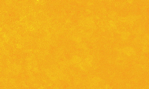 gelber Grunge-Stil Halbtonmuster Hintergrund