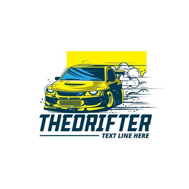 Auto Logo Tachosymbol Mit Moderner Farbe Premium Vektor