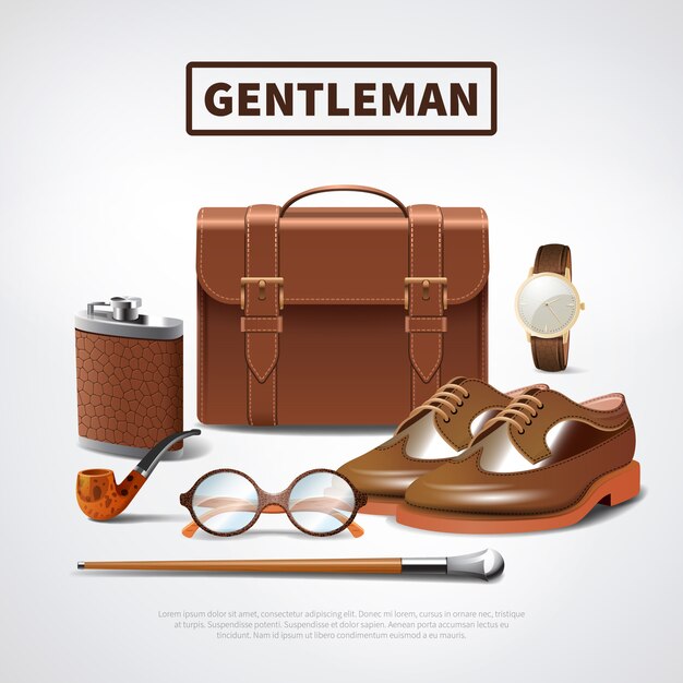 Gentleman Zubehör Realistic Set