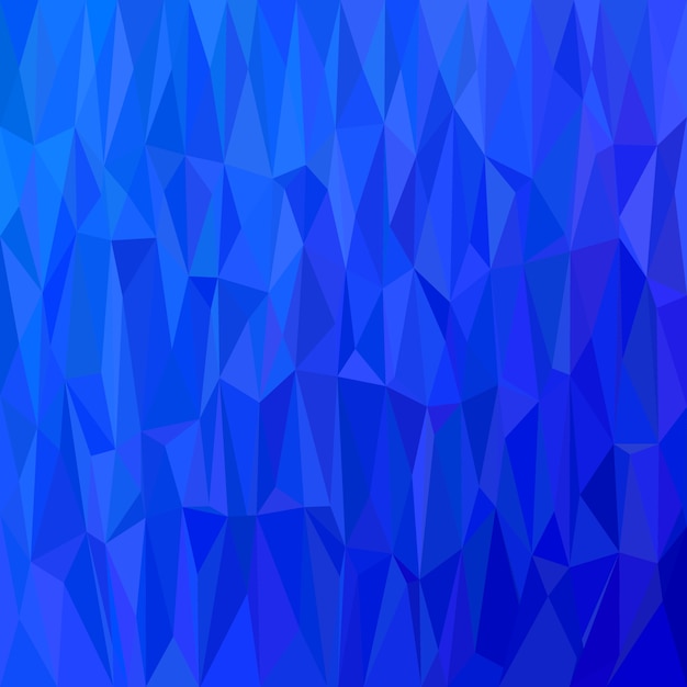 Geometrische abstrakte Dreieck Muster Hintergrund - Polygon Mosaik Vektor-Illustration von Dreiecken in blauen Tönen