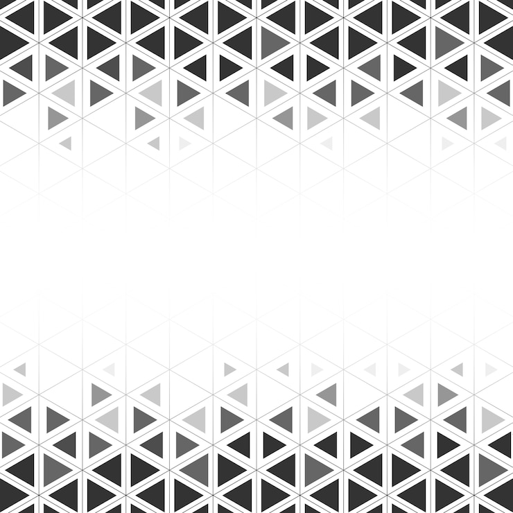 Kostenlose Vektor geometrische dreieckmusterabbildung