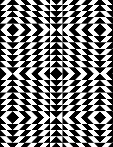 Kostenlose Vektor geometrische muster im op-art-stil