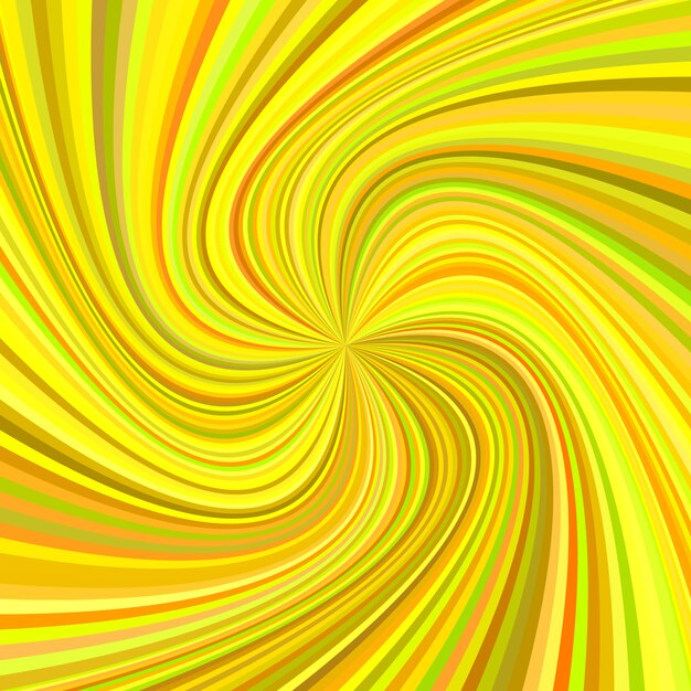 Geometrische Swirl Hintergrund - Vektor-Illustration von gedrehten Strahlen in bunten Tönen