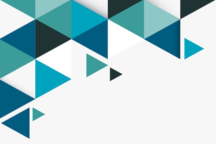 Kostenlose Vektor geometrischer abstrakter hintergrund