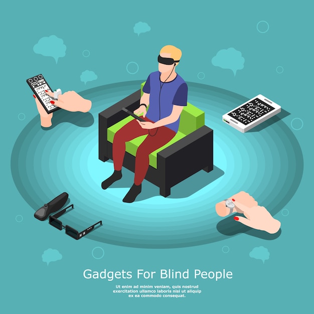Geräte für blinde
