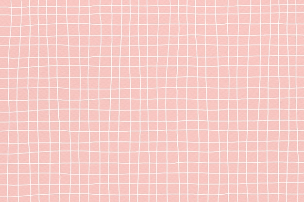 Gitterhintergrundvektor in rosa farbe