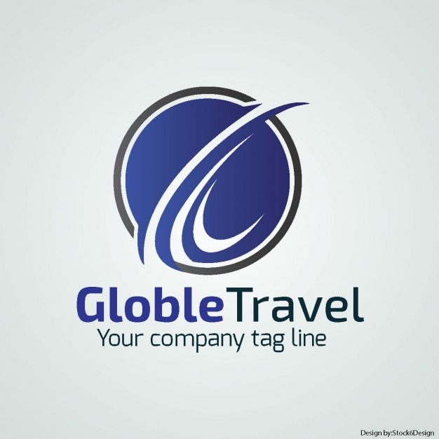 Kostenlose Vektor glob logo
