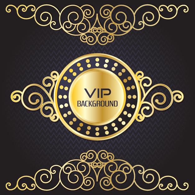 Golden vip hintergrund