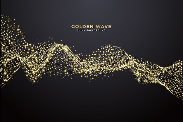 Golden Wave Hintergrund