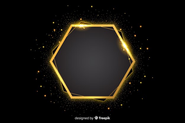 Goldene abstrakten Hintergrund
