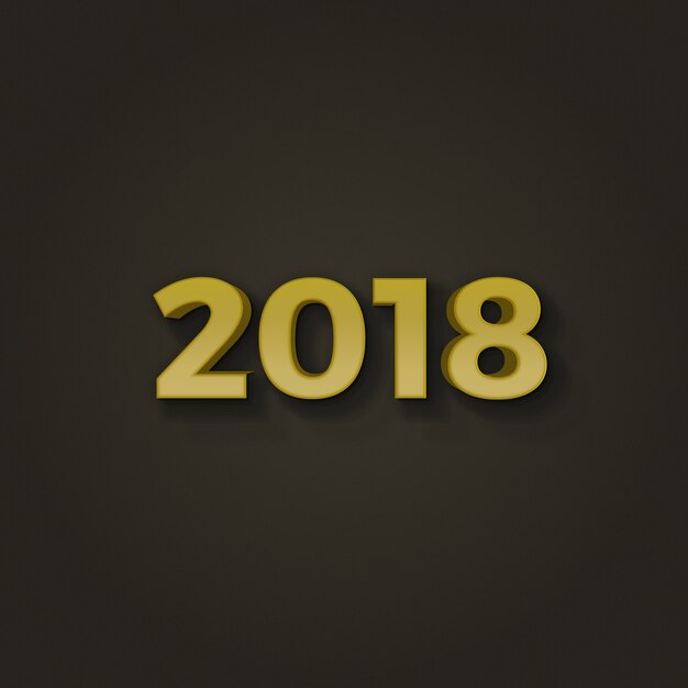 goldener Hintergrund 2018