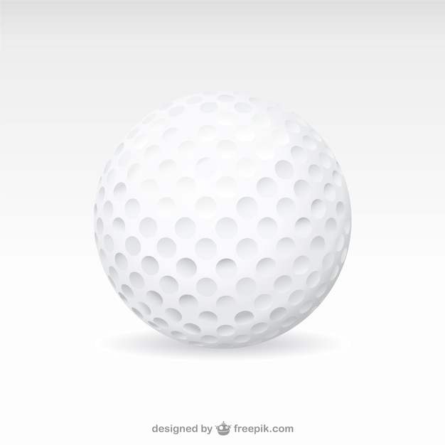 Golfball Vektor-Kunst