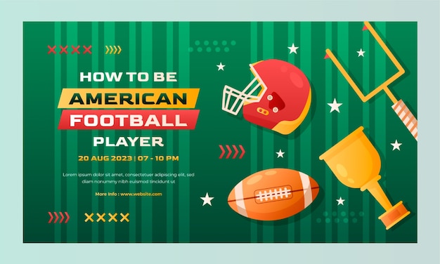 Gradient american football webinar