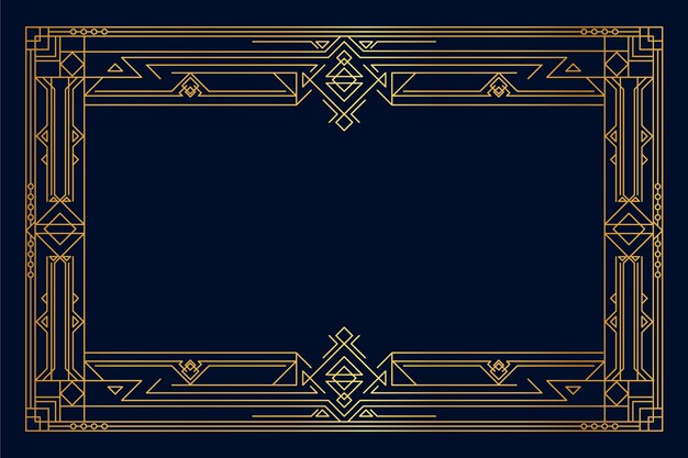 Gradient Art-Deco-Hintergrund
