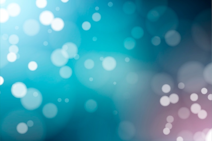 Kostenlose Vektor gradient-bildschirmschutz mit bokeh-effekt