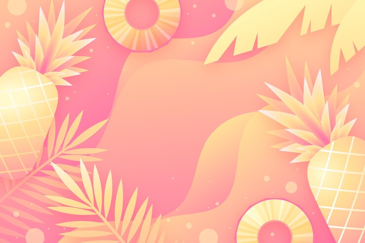 Kostenlose Vektor gradient sommerhintergrund