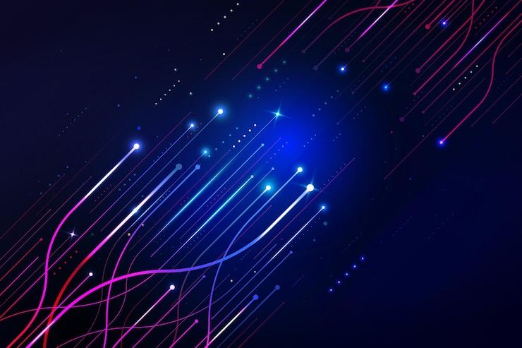 Kostenlose Vektor gradient-technologie futuristischer hintergrund