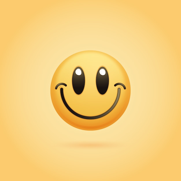 Gradiente retro-smiley-emoji-illustration