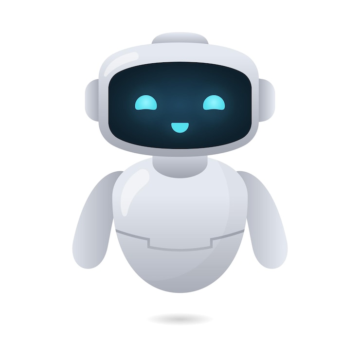 Kostenlose Vektor graident ai robot vectorart