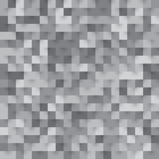 Grau pixelig Muster